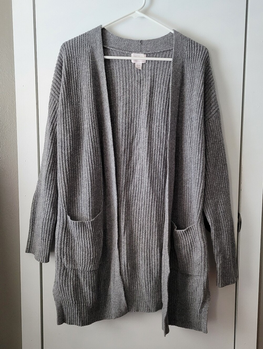 Auden Ling Gray Cozy Cardigan Sweater